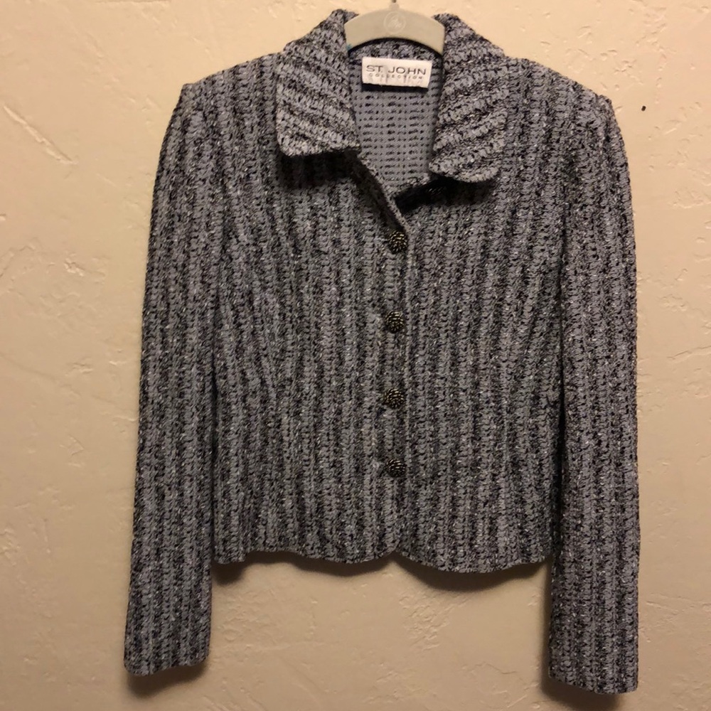 **Unknown Size** St. John Collection Knit Blazer